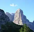 The Crozzon di Brenta (3,135 m) in the Dolomites (Trentino)