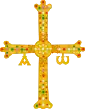 Cruz de la Victoria, the jewelled cross as a pre-heraldic symbol of Kingdom of Asturias