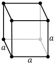 Cubic crystal structure for fluorine