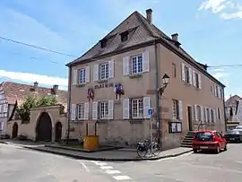 The town hall in Dachstein