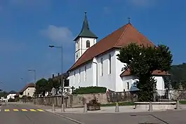 The church of Saint-Germain at Damvant