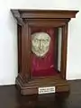 A recreated death mask of Dante Alighieri (in Palazzo Vecchio, Florence)