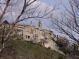 A view of the village of Dauphin