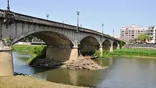 Bridge over the Adour river.