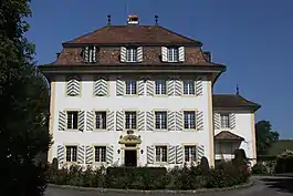 De Diesbach Castle in Torny-le-Grand