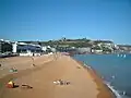 Beach and castle