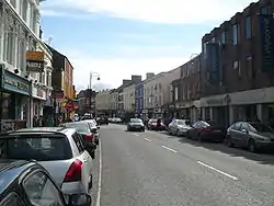 Clanbrassil Street, the main thoroughfare of Dundalk