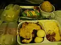 Airline food on Alitalia.