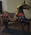 An early American carousel horse