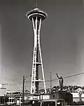 The Space Needle in the 1960s.