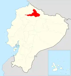 Imbabura Province in Ecuador