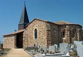 The church of Sainte-Marie in Castèth