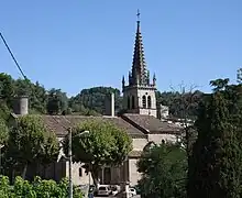 Largentière church.