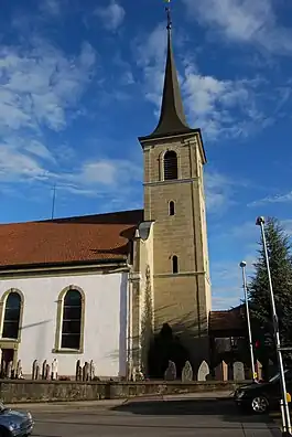 The Catholic church of Neyruz