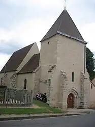 The church in Saint-Maur