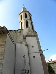 The church of Sainte-Quitterie in Marestaing