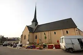 The church in Saint-Palais