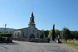 The church of Notre-Dame in Noailhac