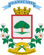 Coat of arms of Guanacaste Province