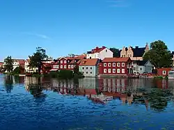 The Eskilstuna River and Eskilstuna Oldtown