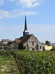 The church of Saint-Médard in Fèrebrianges