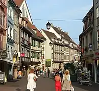 Rue des Clés street, Colmar.