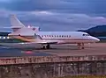 VIP transport plane, used by French Prime Minister, the Dassault Falcon 900.