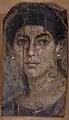 Roman-Egyptian funeral portrait of a woman