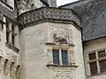 Roof dormer and staircase detail.