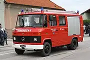 Mercedes-Benz T2 fire engine in Germany