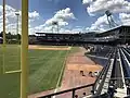 The ballpark during the day