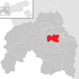 Location in the district