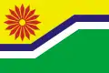 Flag of MpumalangaiMpumalanga (in Swazi and Zulu)IMpumalanga (in Southern Ndebele)