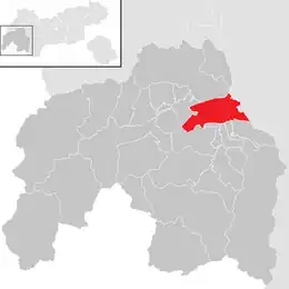 Location in the district