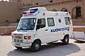 Force Motors Traveller as an Ambulance