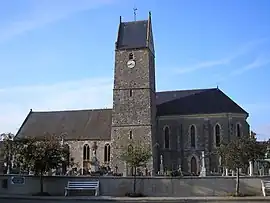 The church of Saint Martin at Montchamp