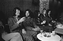 From left to right: Stevie Winwood, Andy Fraser, Paul Rodgers, Simon Kirke, Paul Kossoff (1970)