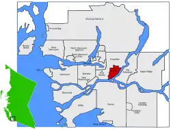 Where Port Coquitlam is located in Metro Vancouver