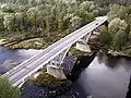 Bridge super Gauja river