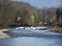 Gave de Pau near Nay, Pyrénées-Atlantiques