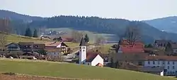 General view of Geiersthal from north-west