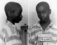 George Stinney, age 14, executed in South Carolina in 1944