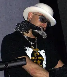 Gigi D'Agostino performing in 2005