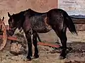 Giovanni Fattori, Tired old horse, (about 1885) Italy