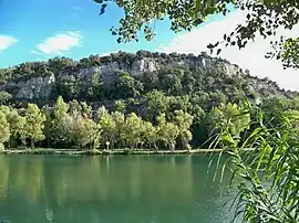 The Verdon river near Gréoux-les-Bains