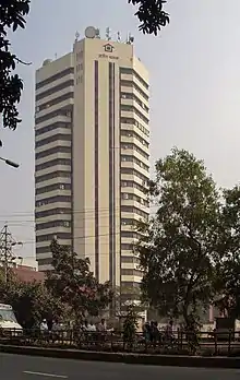 A picture of Grameen Bank in Mirpur, Bangladesh