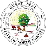 Official seal of North Dakota