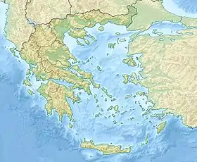 Larissa is located in Greece