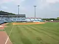 The ballpark during the day