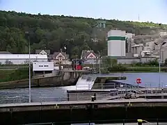 Moselle barrage at Grevenmacher